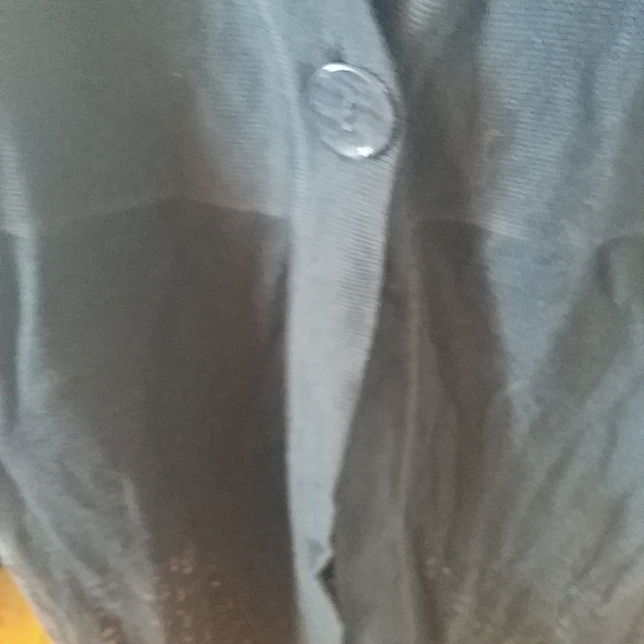 10/$10   Reitmans Blue Knit Cardigan 1X - Picture 3 of 7